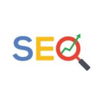seo-search-engine-optimization-minimal-flat-logo-seo-logo-with-magnifying-glass-and-arrow-vector